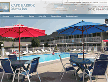 Tablet Screenshot of capeharbormotorinn.com
